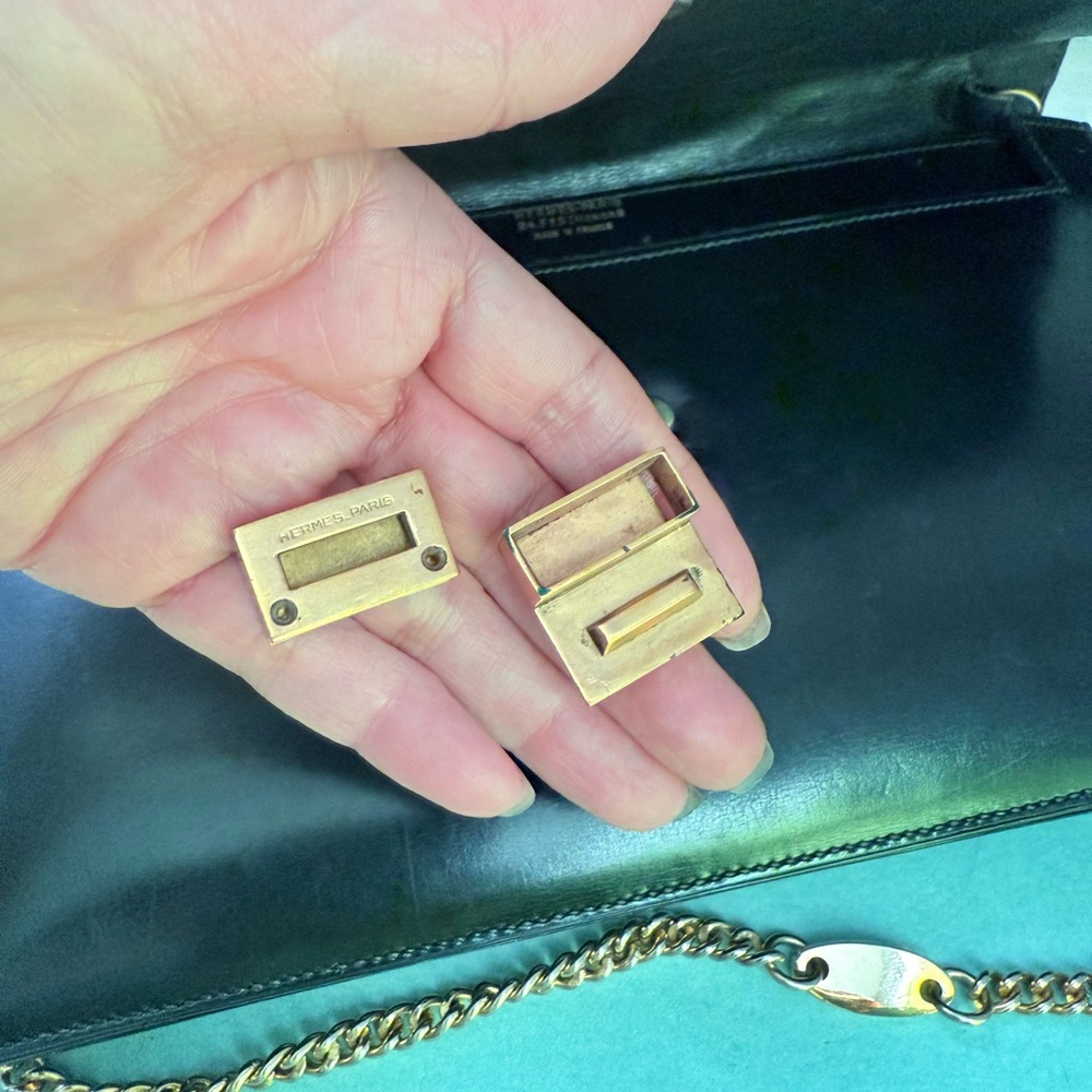 Authentic  Hermes vintage Circa Early 1950 - Picture 8 of 12